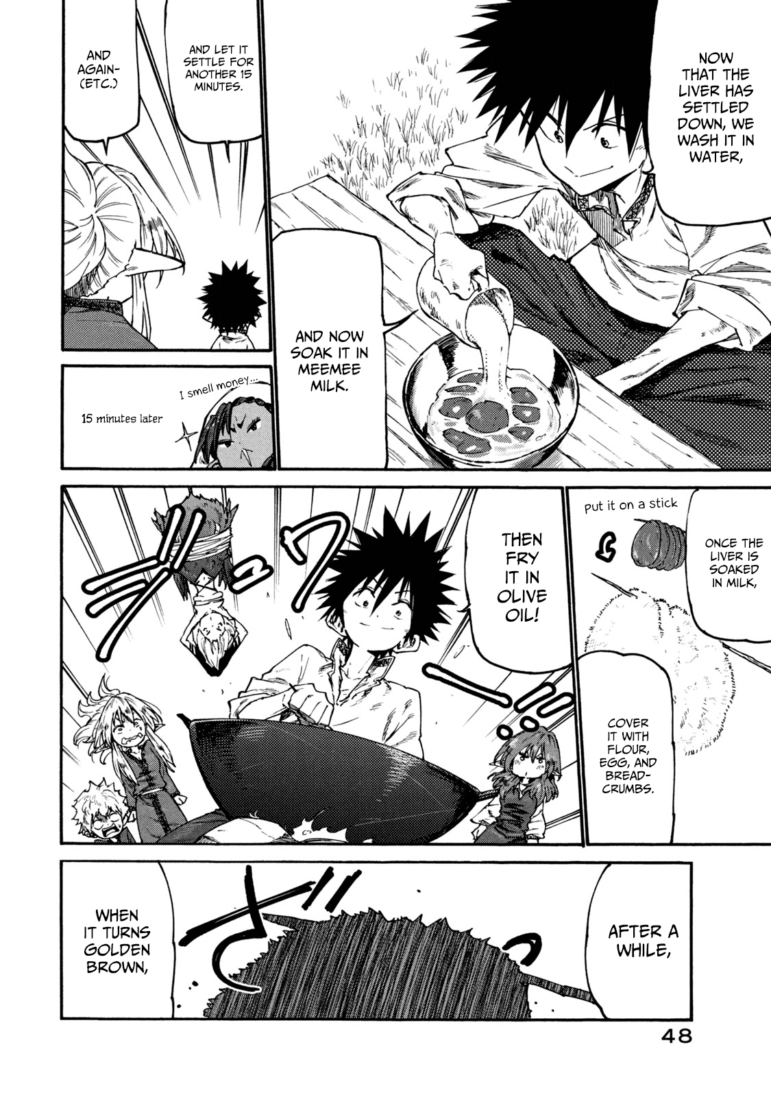 Mazumeshi Elf to Yuboku gurashi Chapter 34 22